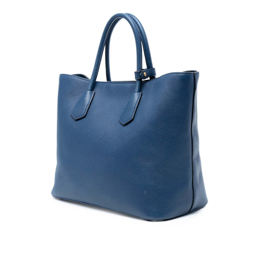 Prada Saffiano Cuir Front Pocket Convertible Tote