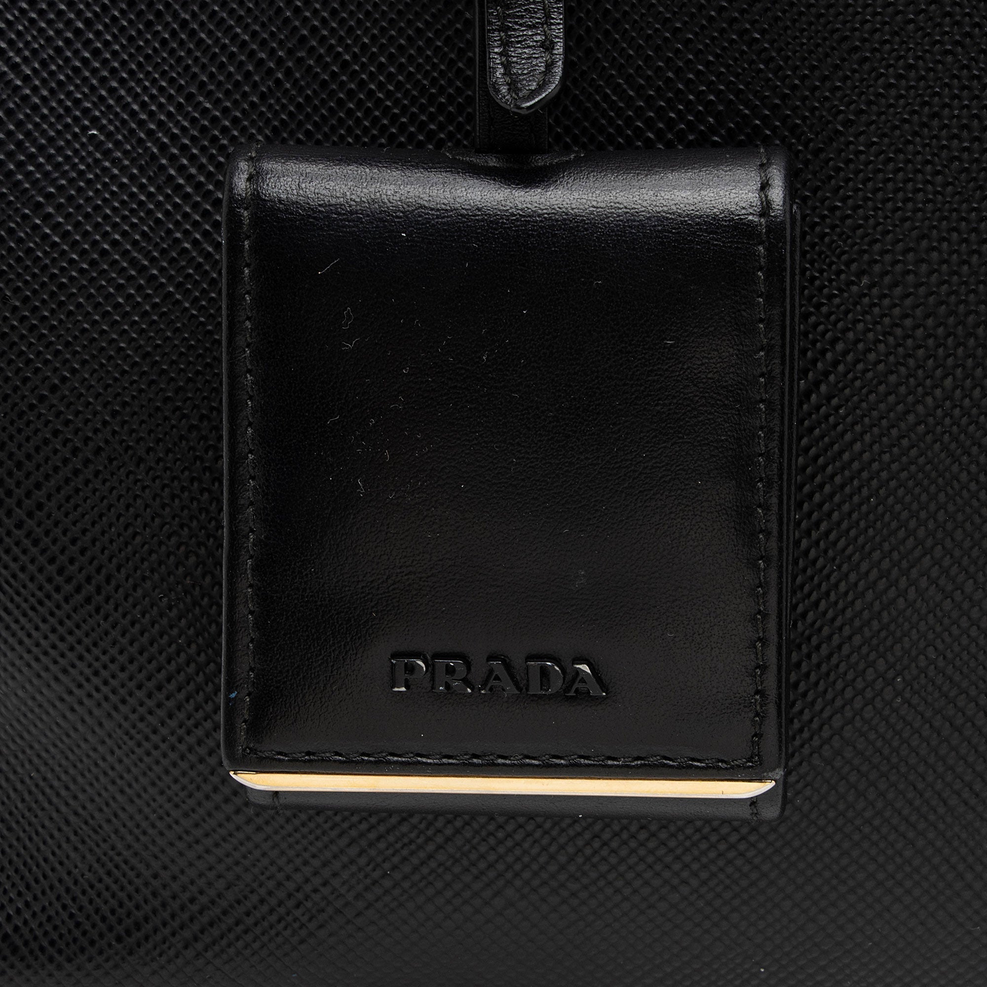 Prada Saffiano Cuir Leather Monochrome Medium Tote
