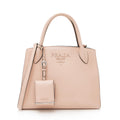 Prada Saffiano Cuir Leather Monochrome Tote (SHF-22650)