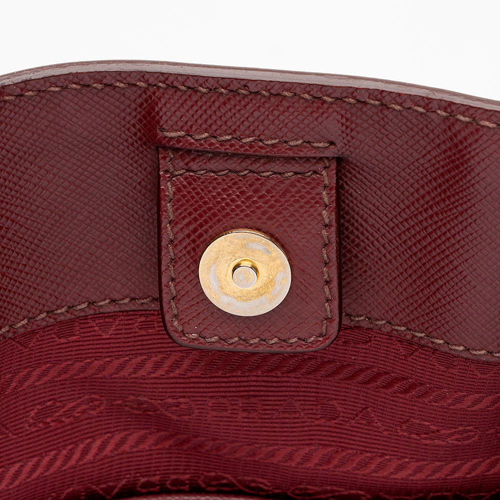 Prada Saffiano Leather Gardeners Tote (SHF-19452)