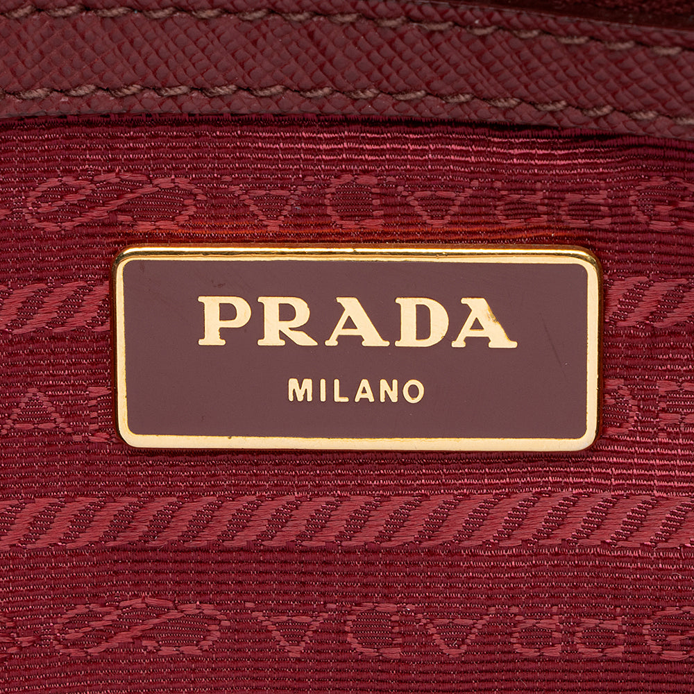 Prada Saffiano Leather Gardeners Tote (SHF-19452)
