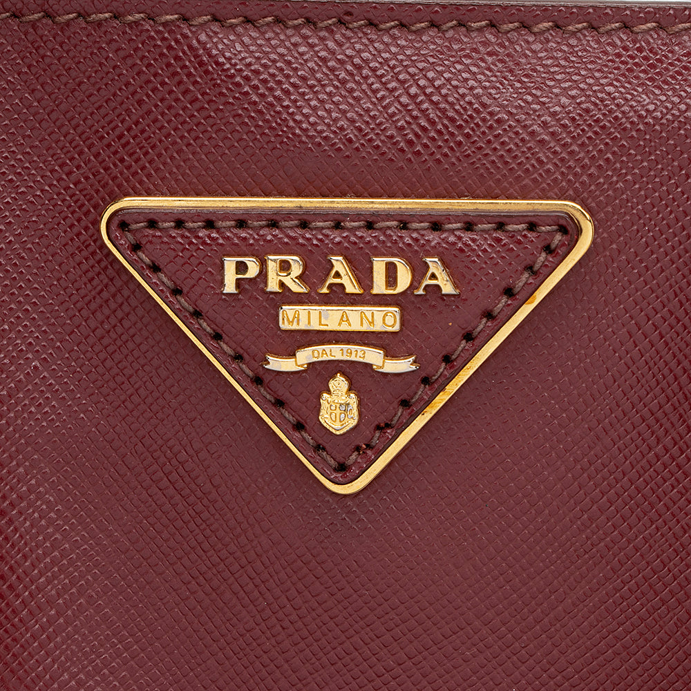 Prada Saffiano Leather Gardeners Tote (SHF-19452)