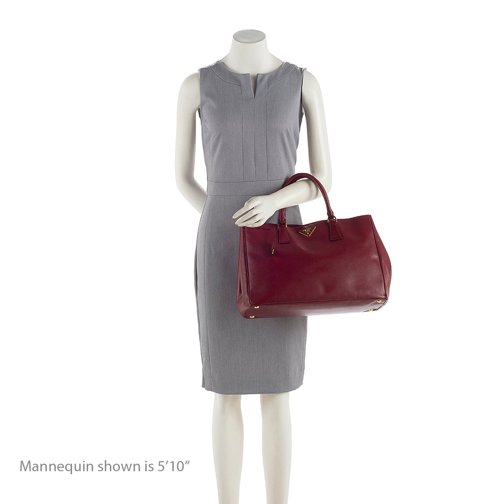 Prada Saffiano Leather Gardeners Tote (SHF-19452)