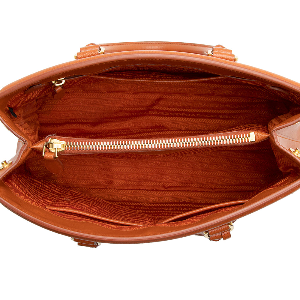 Prada Saffiano Leather Parabole Tote (SHF-22075)