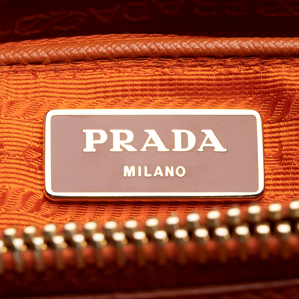 Prada Saffiano Leather Parabole Tote (SHF-22075)