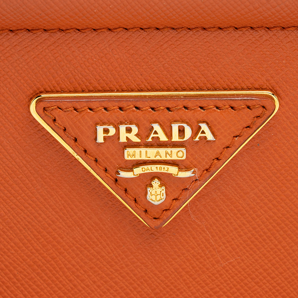 Prada Saffiano Leather Parabole Tote (SHF-22075)