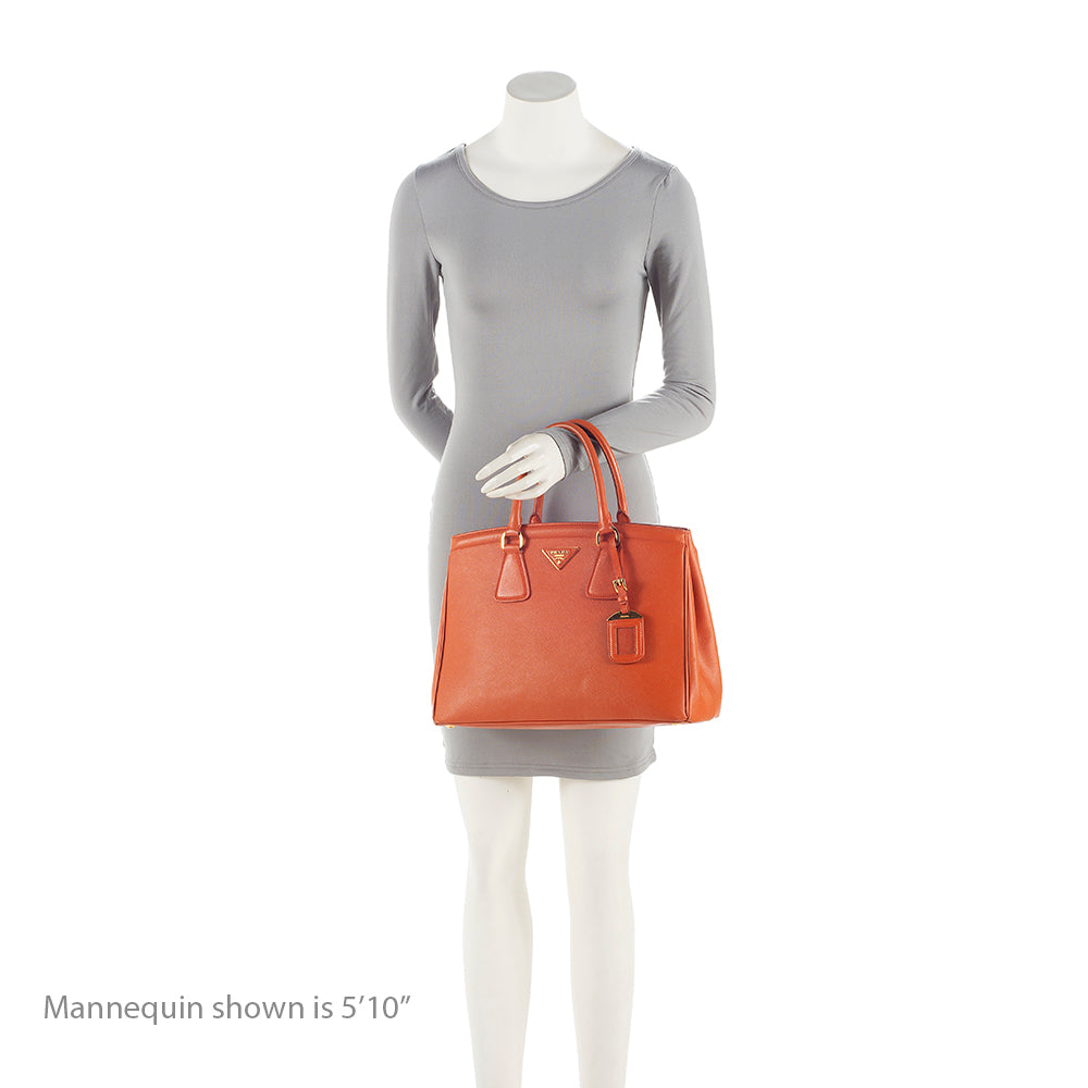 Prada Saffiano Leather Parabole Tote (SHF-22075)