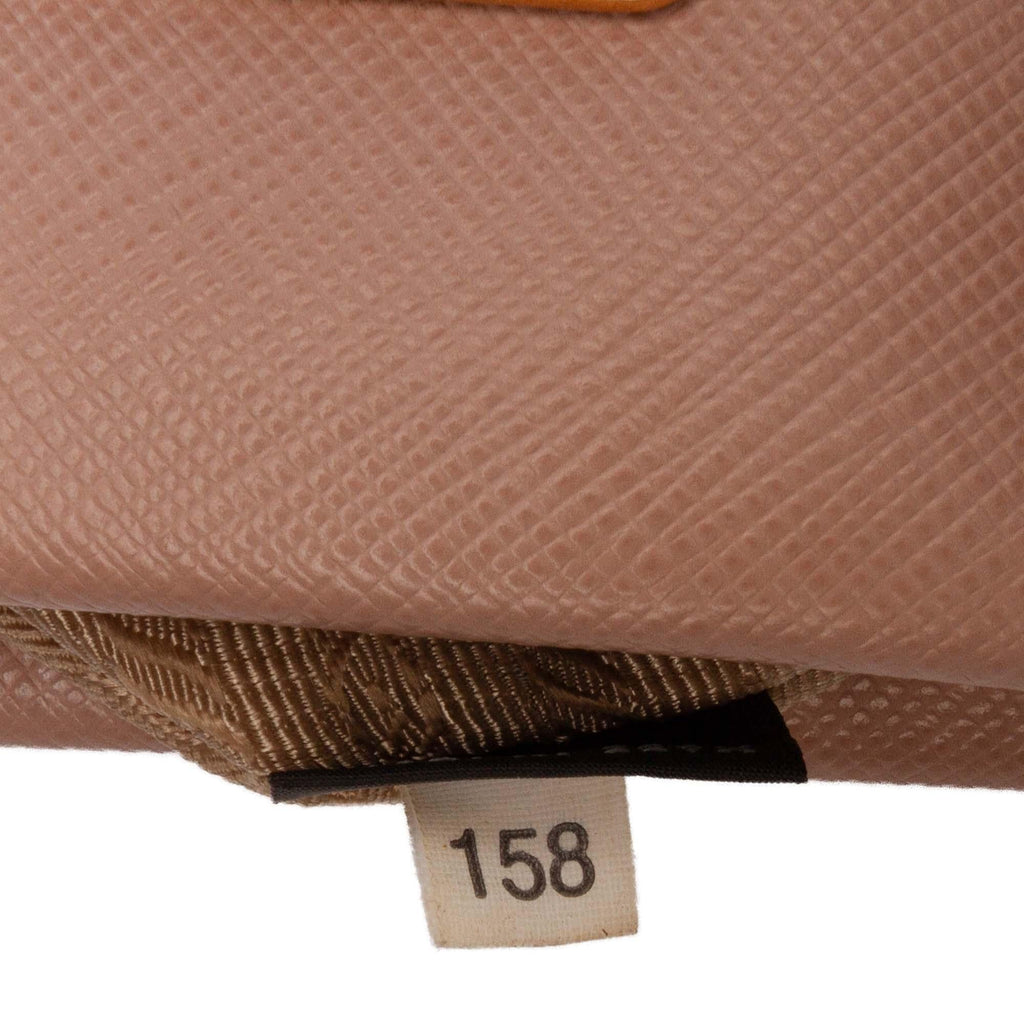 Prada Saffiano Lux Double Handle Shopping Tote