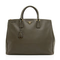 Prada Saffiano Lux Double-Zip Large Tote (SHF-19891)