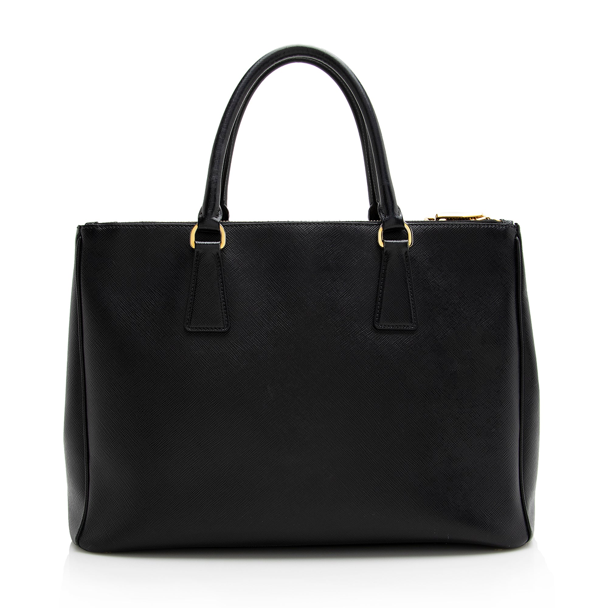 Prada Saffiano Lux Double-Zip Medium Tote (SHF-22264)
