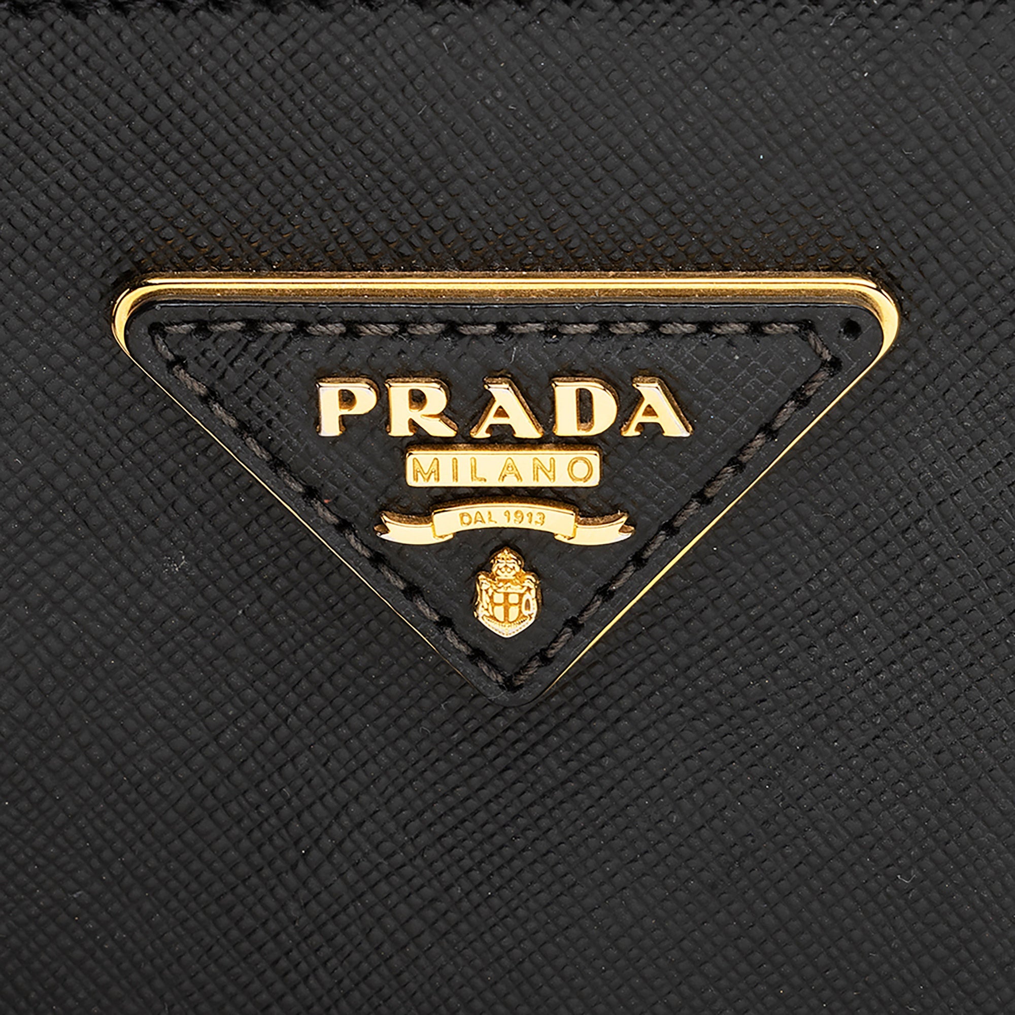 Prada Saffiano Lux Double-Zip Medium Tote (SHF-22264)