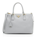 Prada Saffiano Lux Double Zip Medium Tote (SHF-Aob7u3)