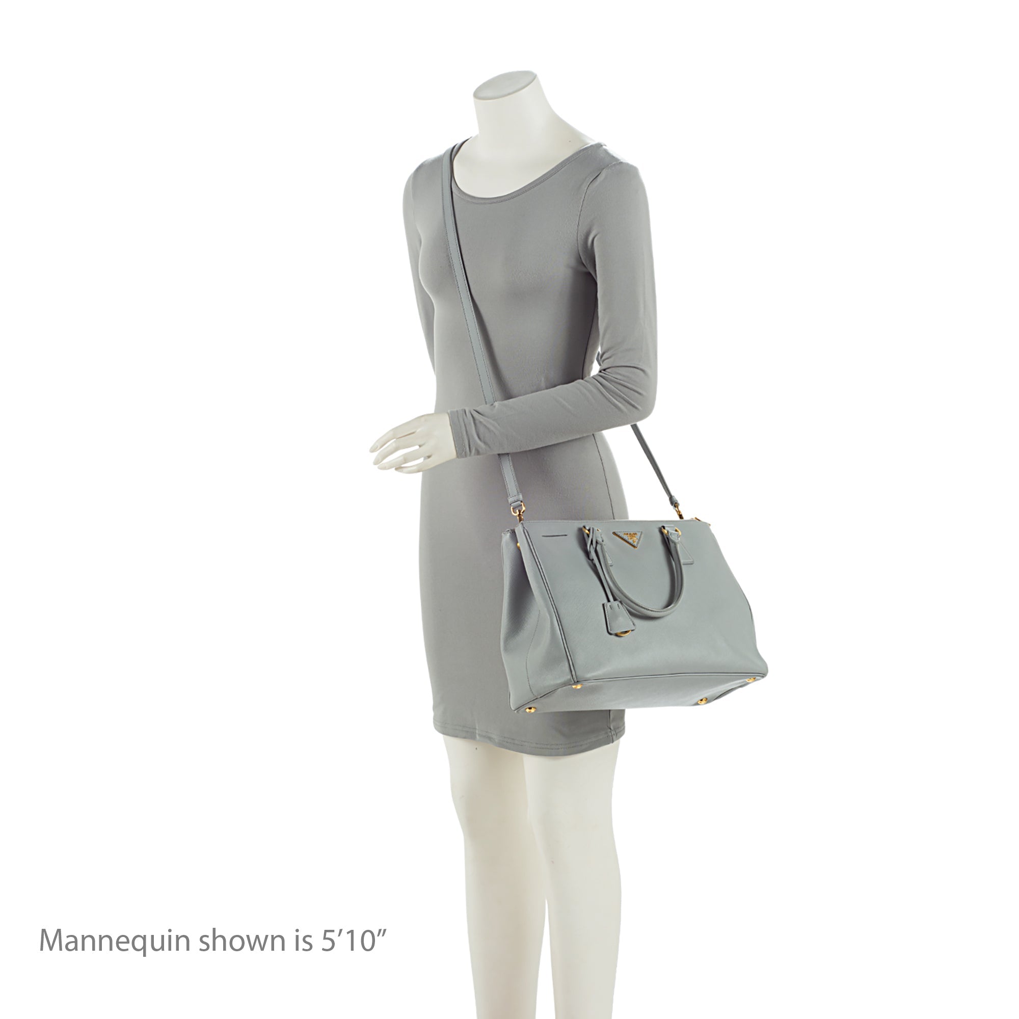 Prada Saffiano Lux Double Zip Medium Tote (SHF-Aob7u3)