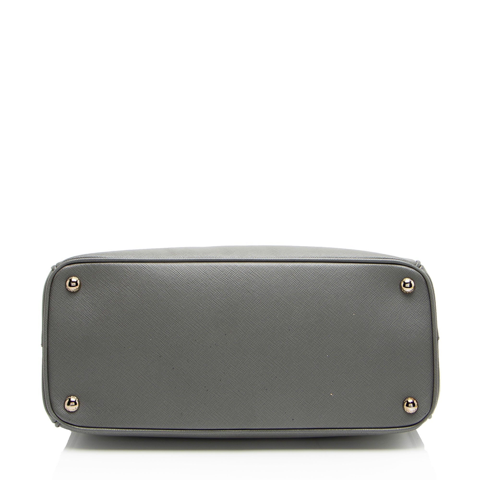 Prada Saffiano Lux Double Zip Medium Tote