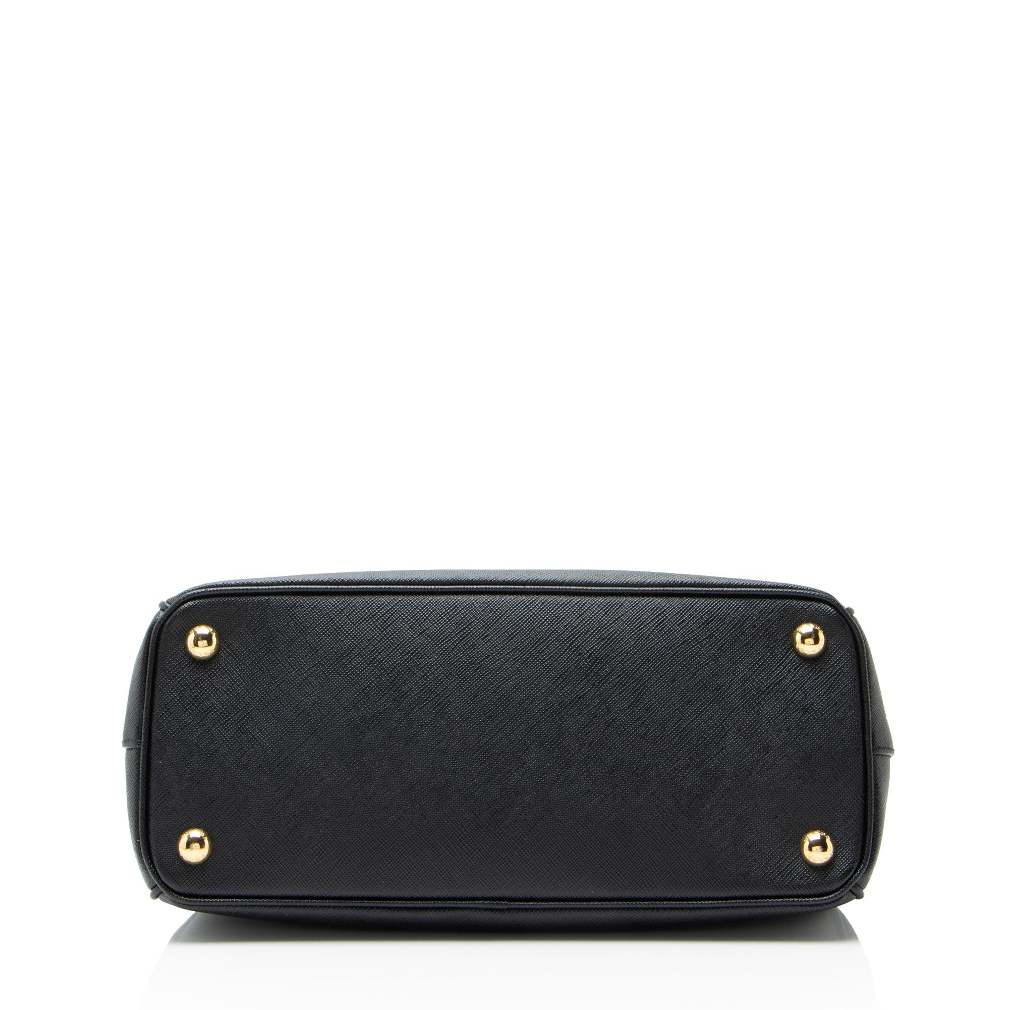 Prada Saffiano Lux Double Zip Medium Tote