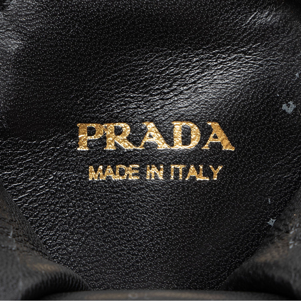 Prada Saffiano Lux Embossed Logo Small Tote