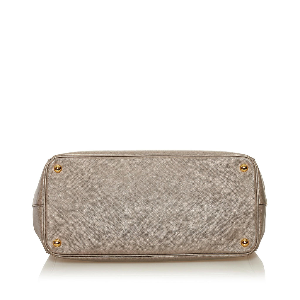 Prada Saffiano Lux Galleria Double Zip Tote Bag (SHG-35054)
