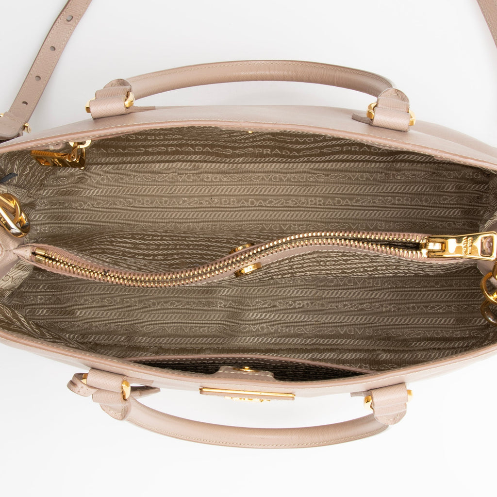 Prada Saffiano Lux Galleria Medium Tote (SHF-22679)