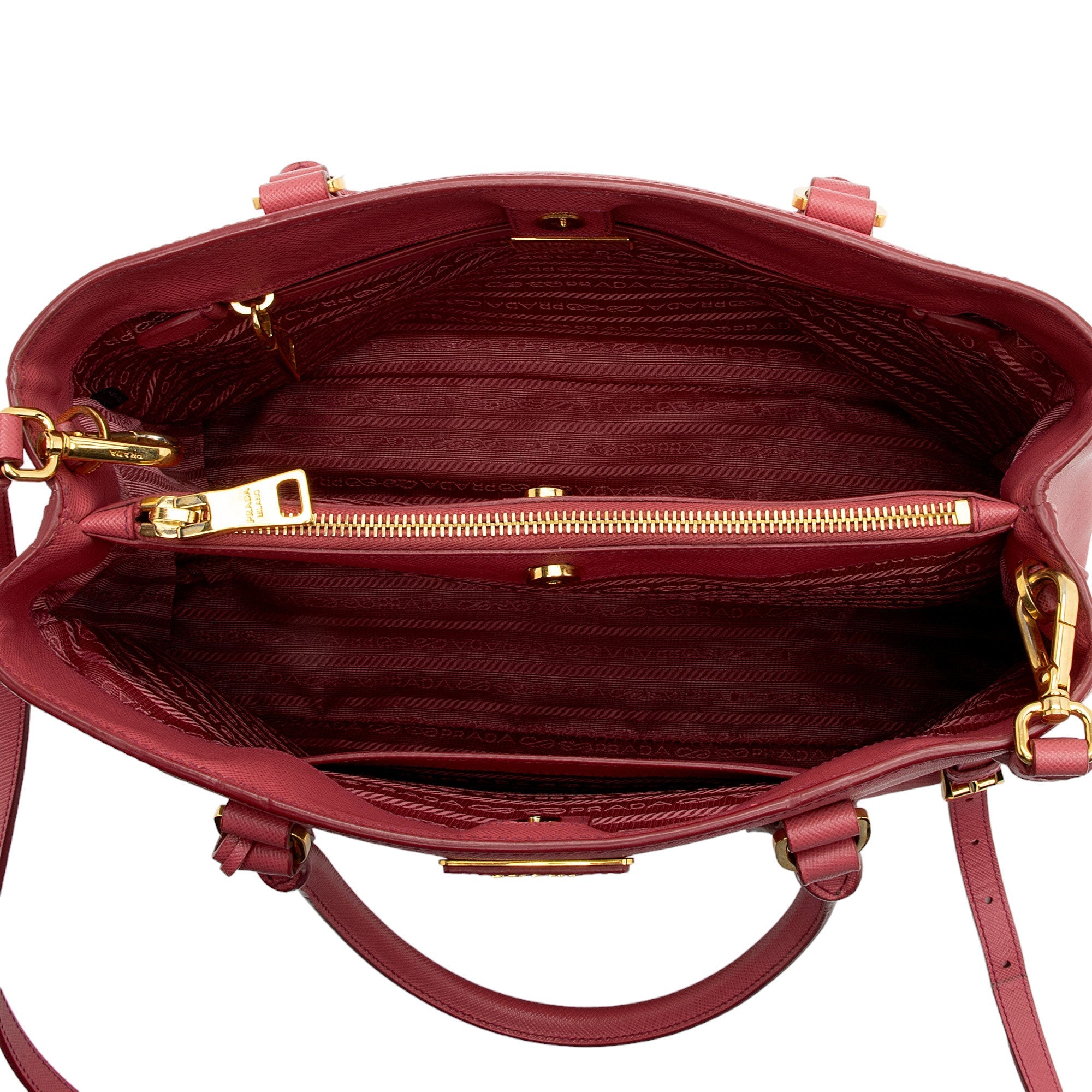 Prada Saffiano Lux Galleria Medium Tote (SHF-icUwi0)