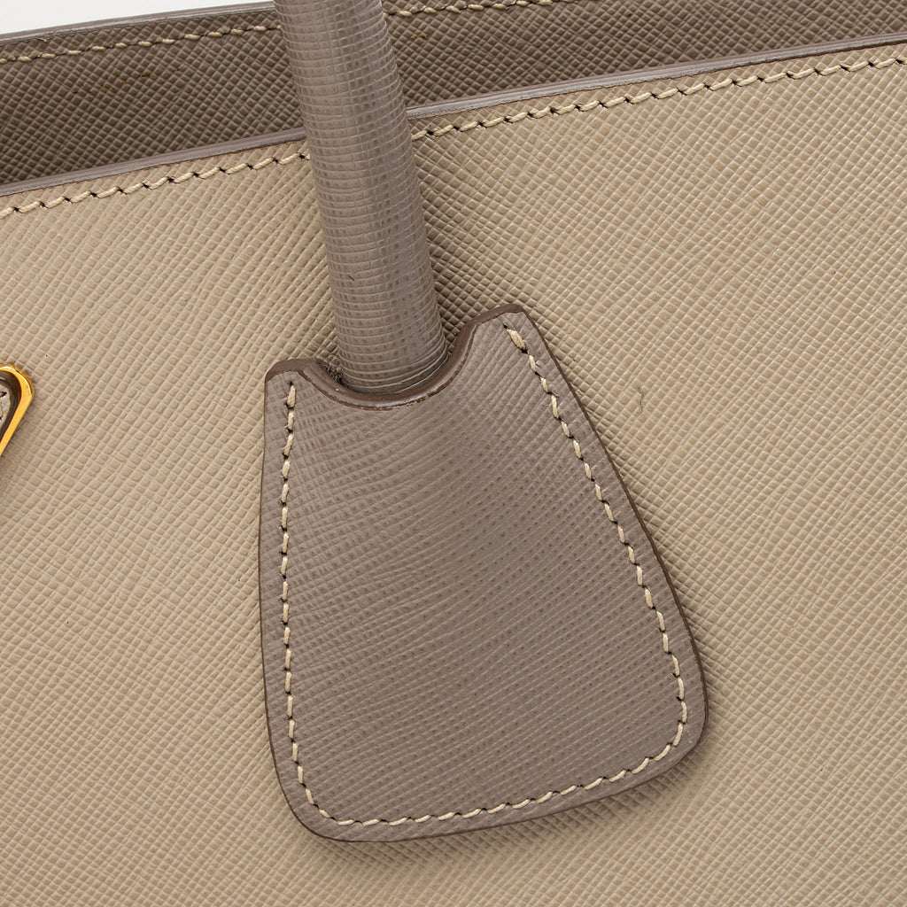 Prada Saffiano Lux Open Shopping Tote