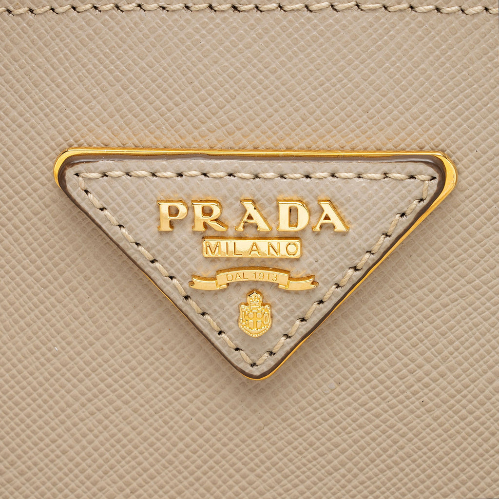 Prada Saffiano Lux Open Shopping Tote