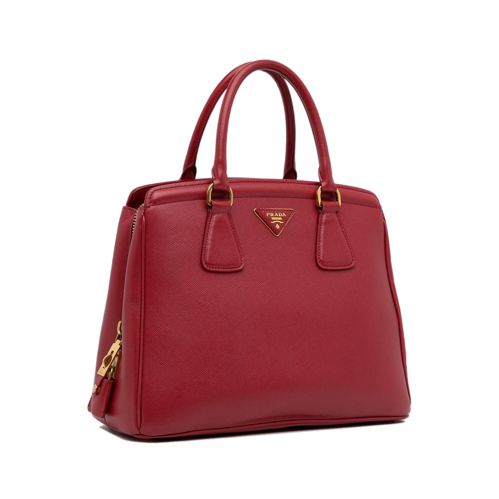 Prada Saffiano Lux Parabole Tote (SHG-aqGoHU)