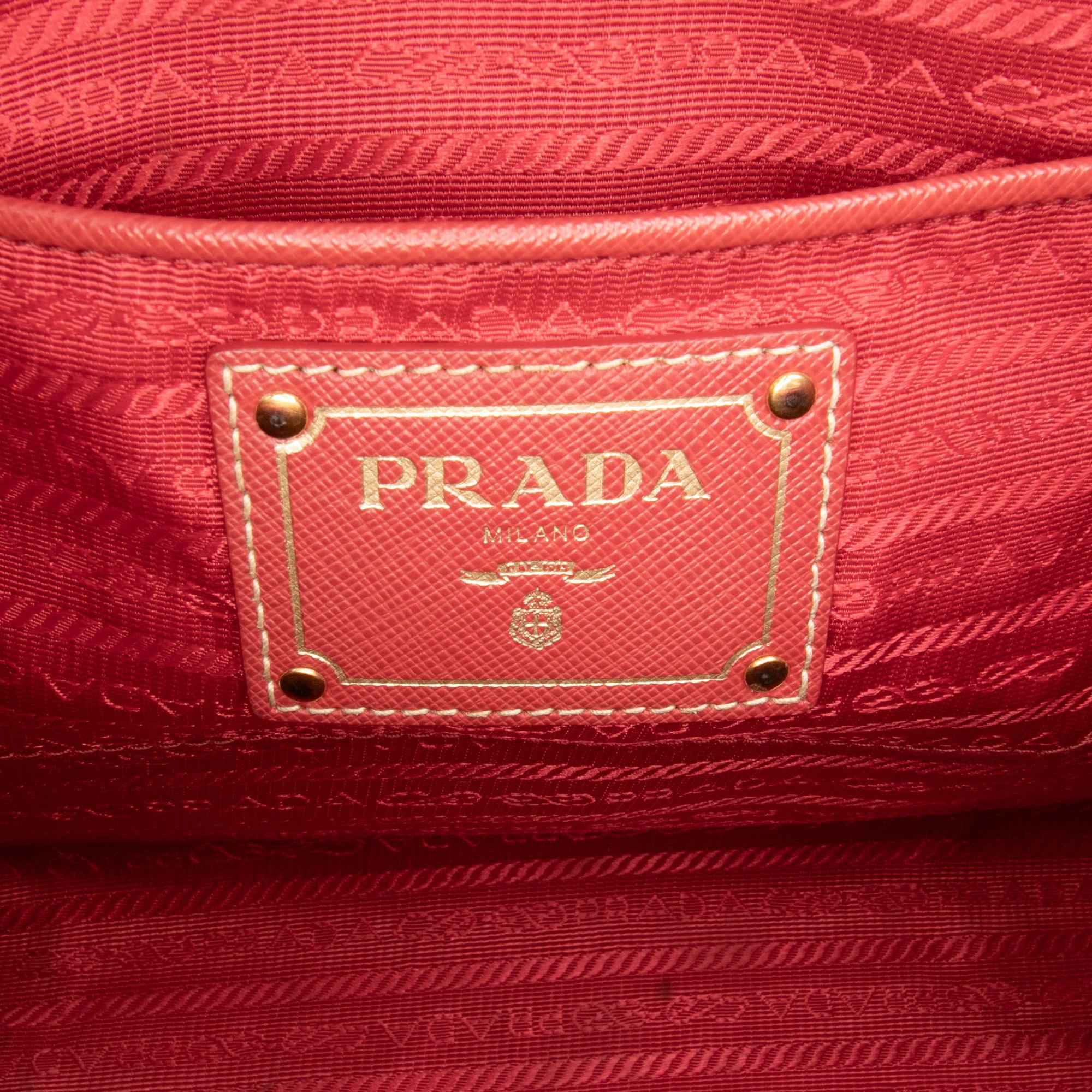 Prada Saffiano Lux Shopping Tote
