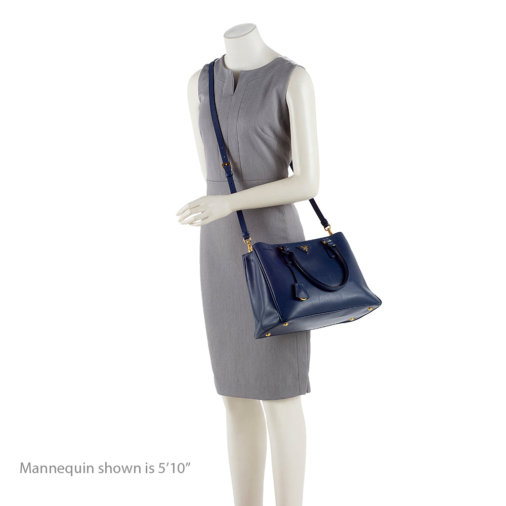 Prada Saffiano Lux Small Tote (SHF-15155)