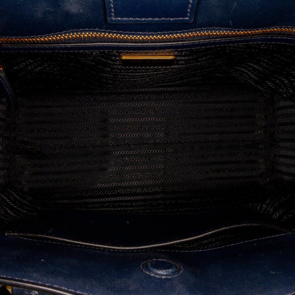 Prada Saffiano Lux & City Calf Zip Tote (SHG-34947)