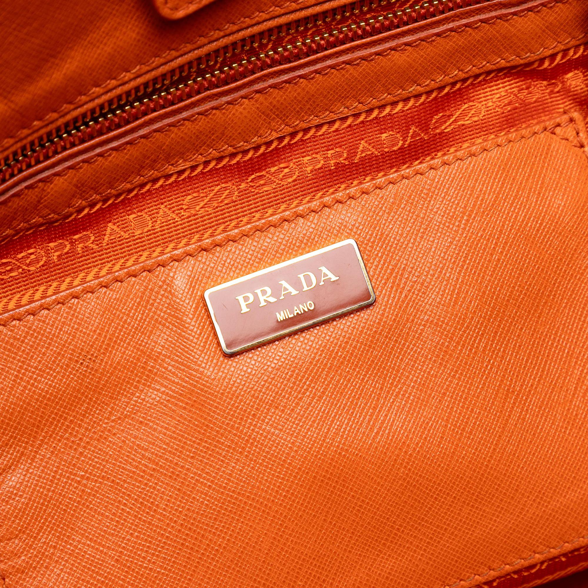 Prada Saffiano Open Convertible Tote
