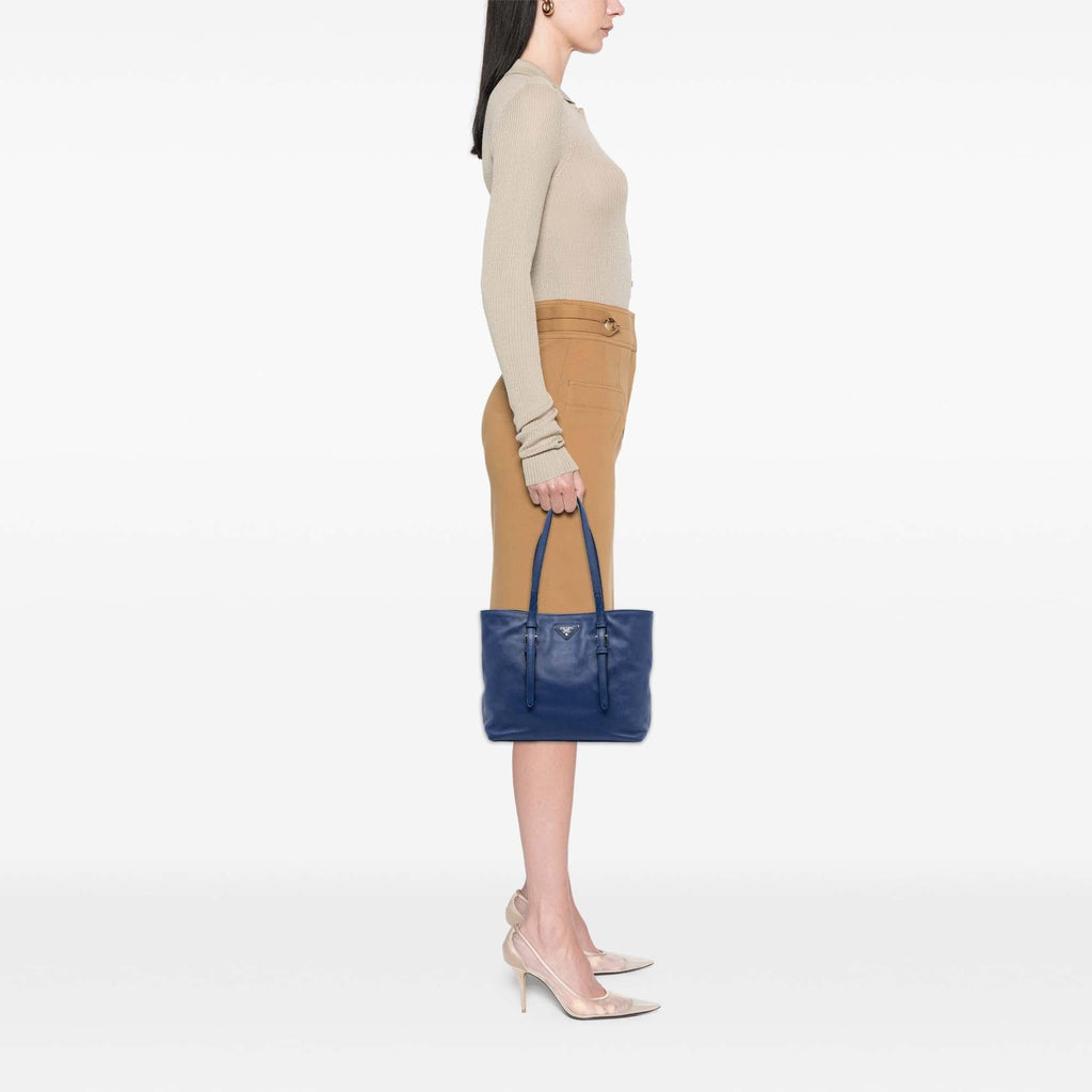 Prada Saffiano Soft Shopping Tote