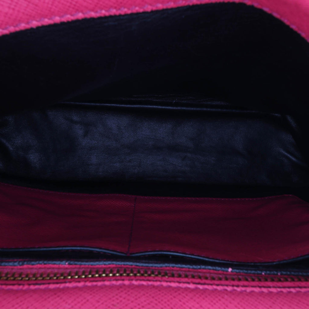 Prada Saffiano Soft Triple Pocket Tote