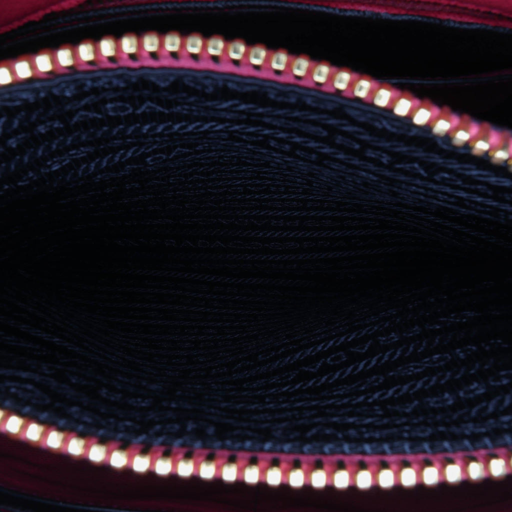 Prada Saffiano Soft Triple Pocket Tote