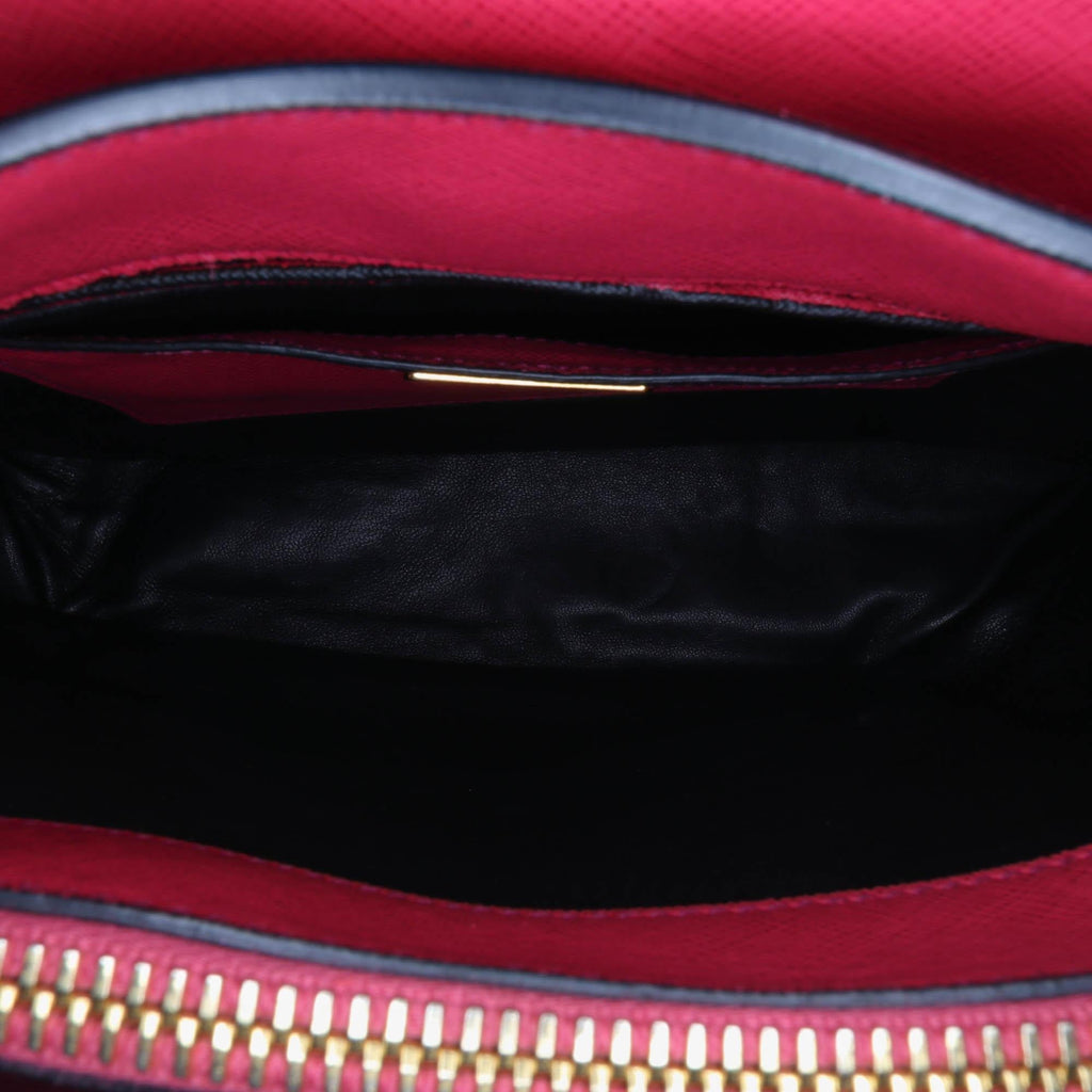 Prada Saffiano Soft Triple Pocket Tote