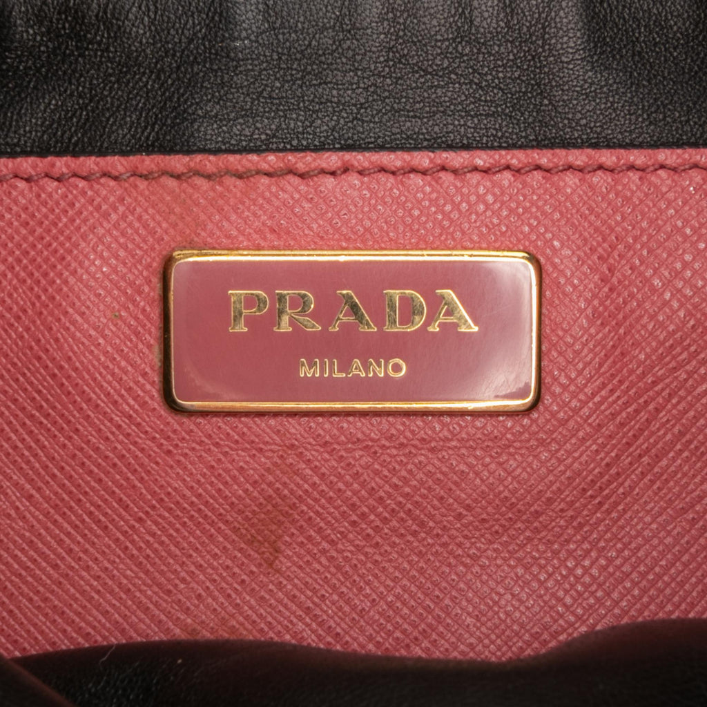 Prada Saffiano Soft Triple Pocket Tote