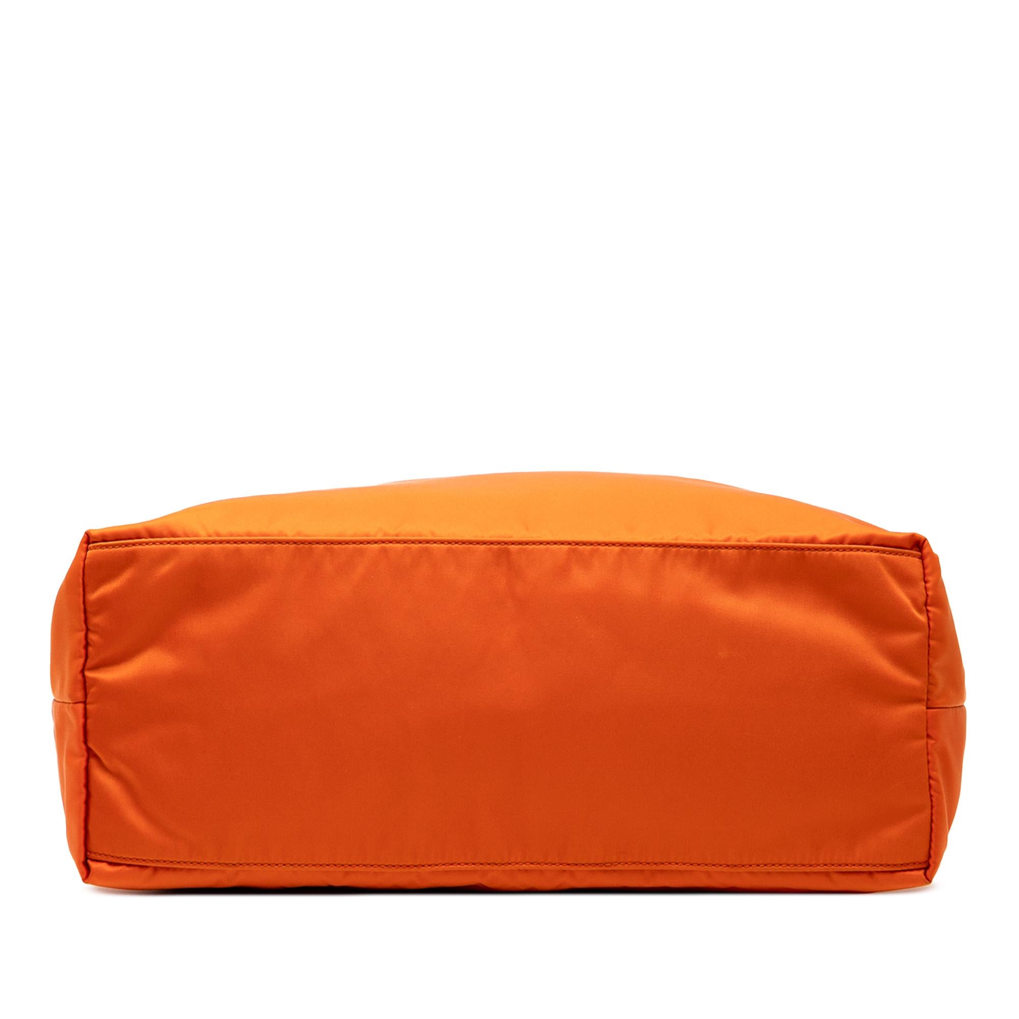 Prada Saffiano Trimmed Tessuto Open Convertible Tote