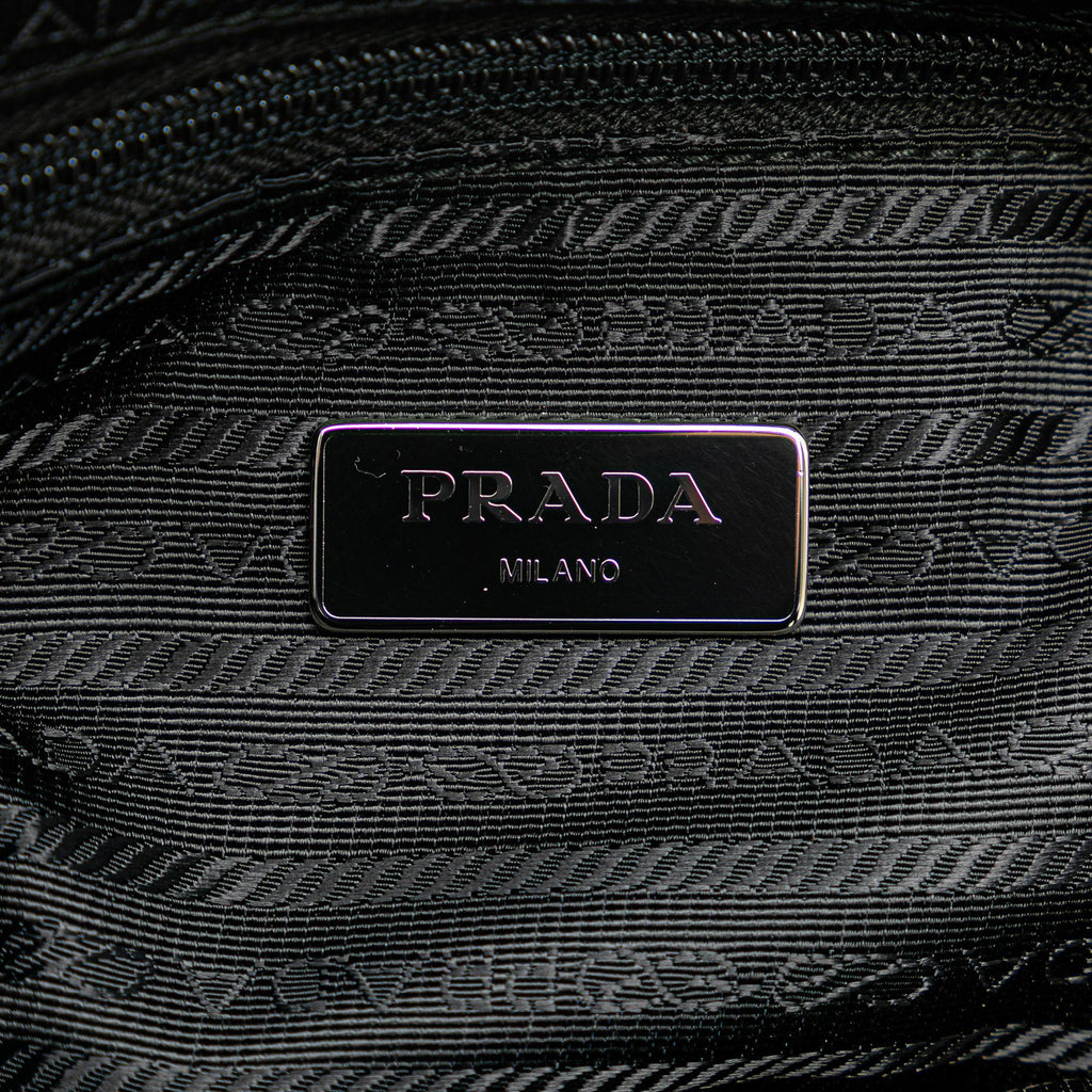 Prada Saffiano Trimmed Tessuto Tote (SHG-t6TQAg)