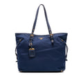 Prada Saffiano Trimmed Tessuto Tote
