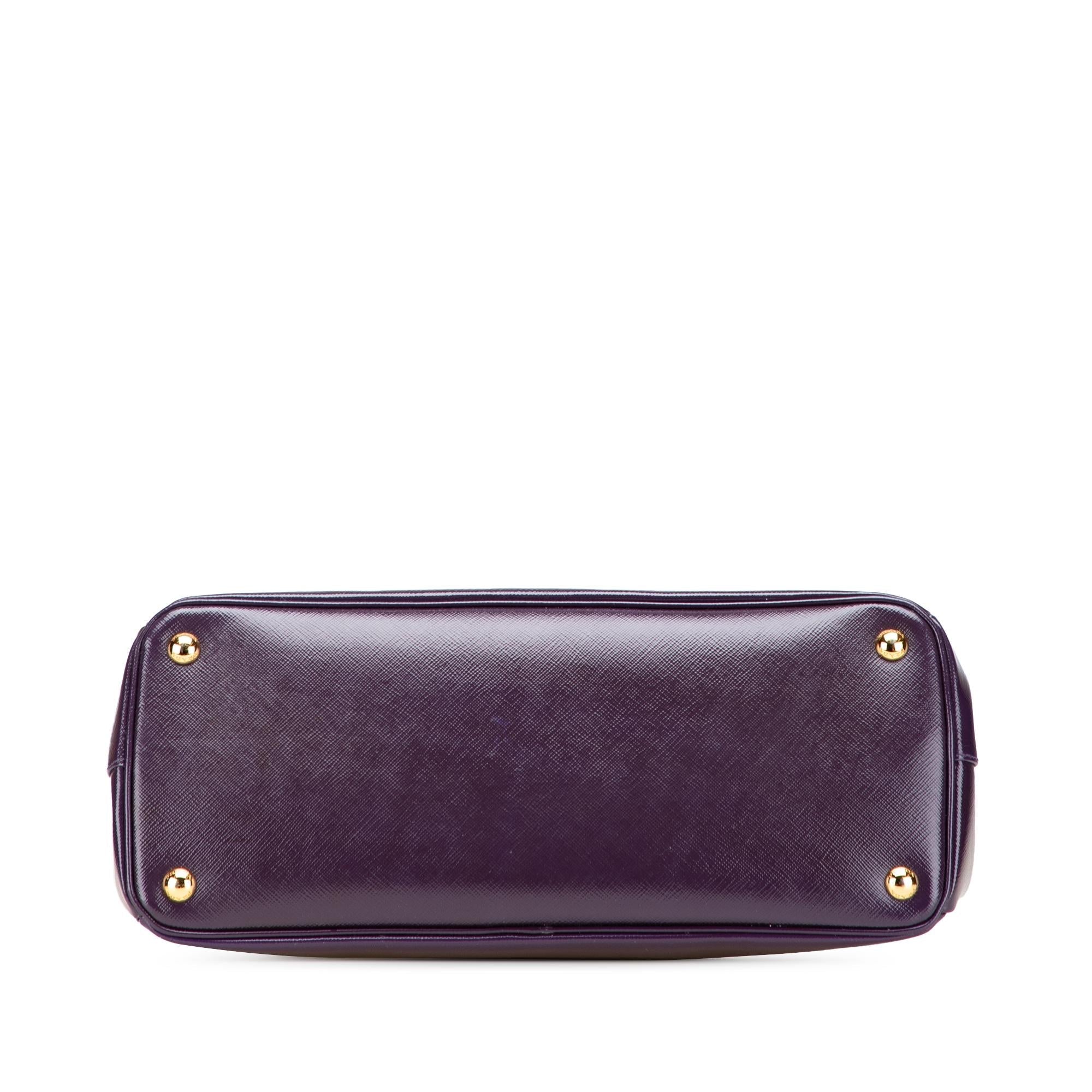 Prada Saffiano Vernice Parabole Tote