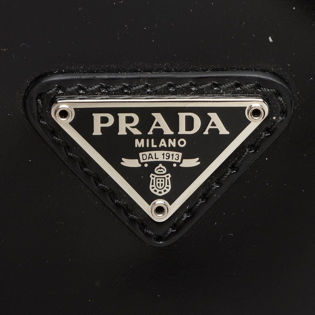 Prada Sequin Mesh Logo Large Tote