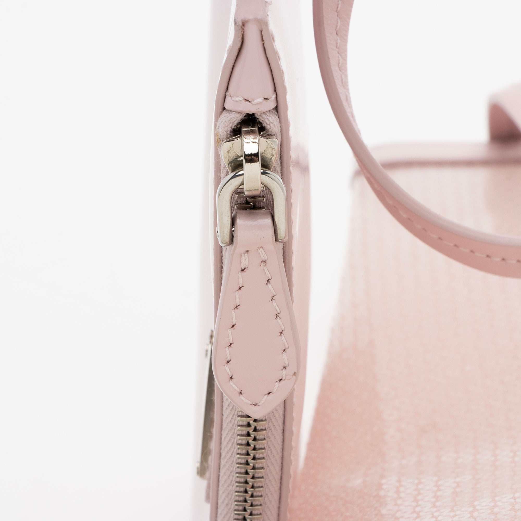 Prada Sequin Mesh Logo Small Tote