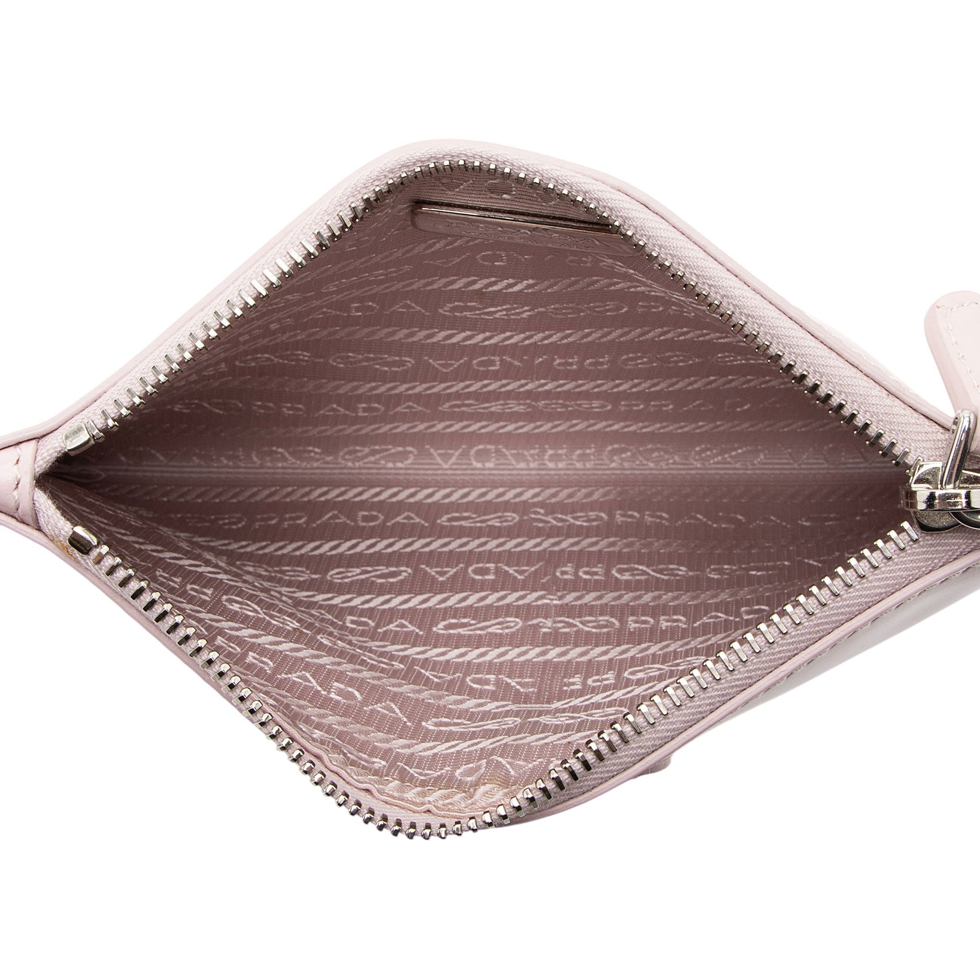 Prada Sequin Mesh Logo Small Tote