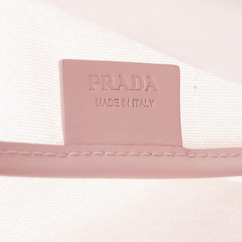 Prada Sequin Mesh Logo Small Tote
