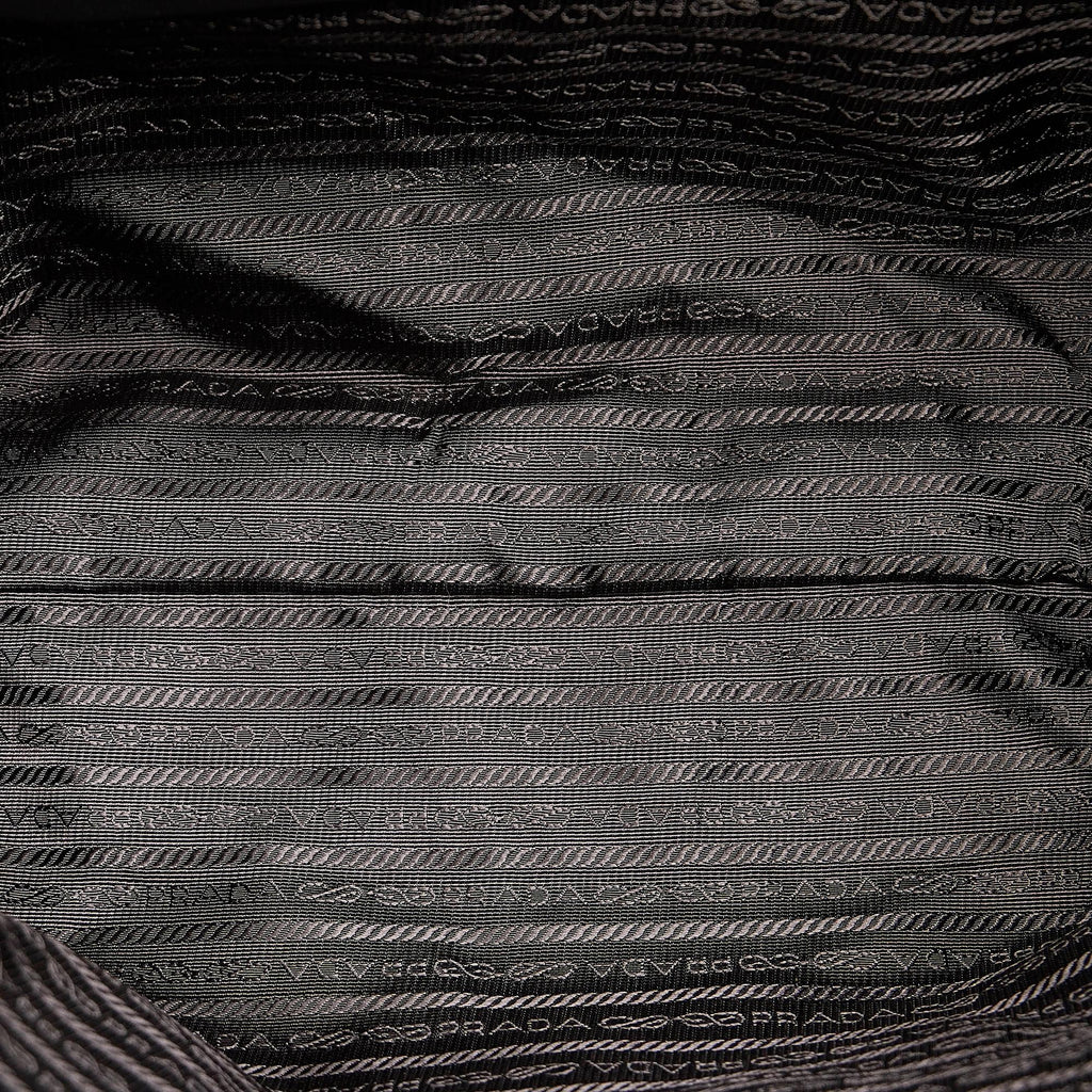 Prada Skull Print Tessuto Tote Bag (SHG-29605)