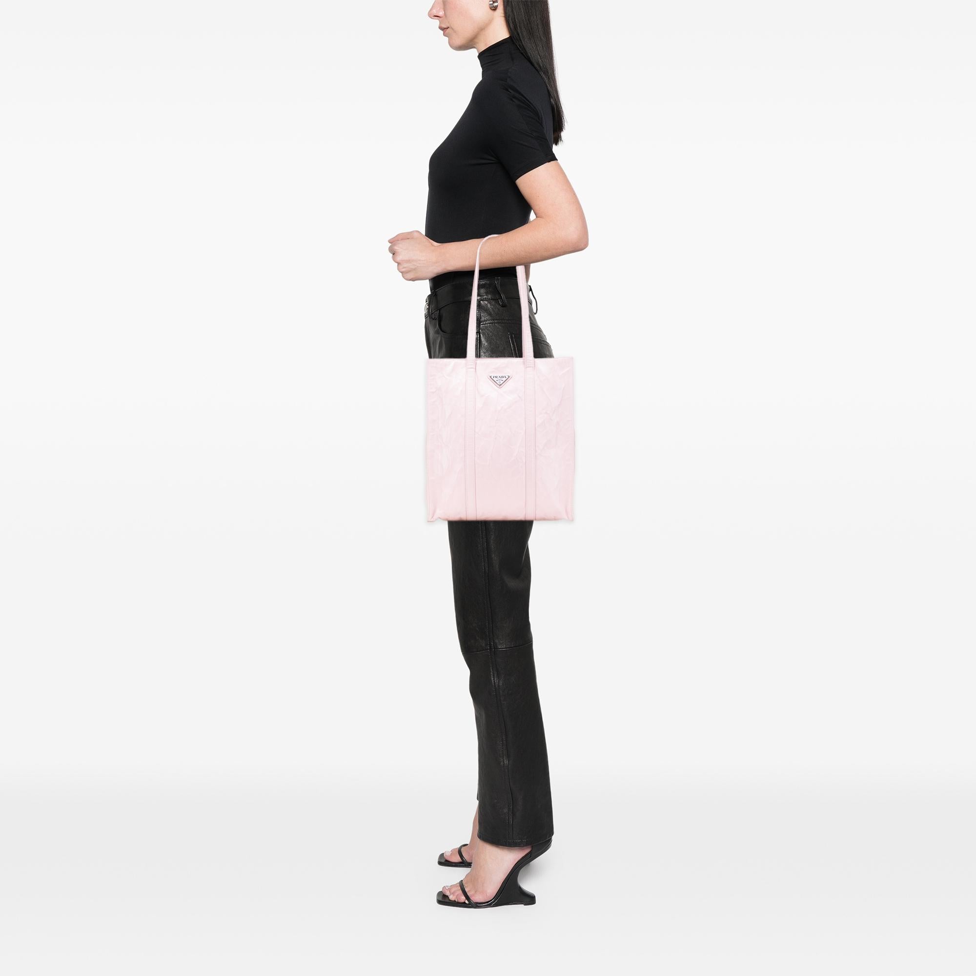 Prada Small Nappa Antique Tote