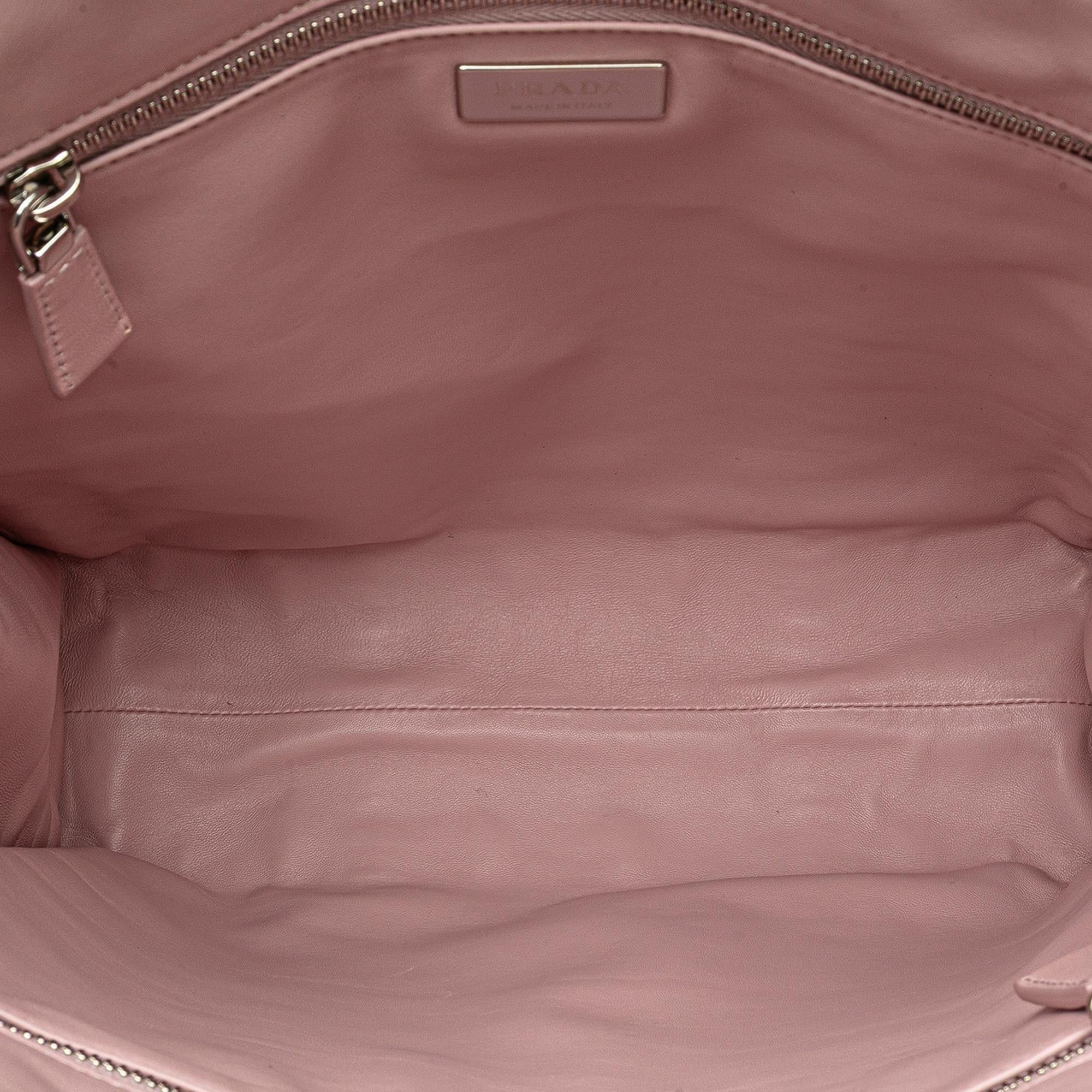 Prada Small Nappa Antique Tote