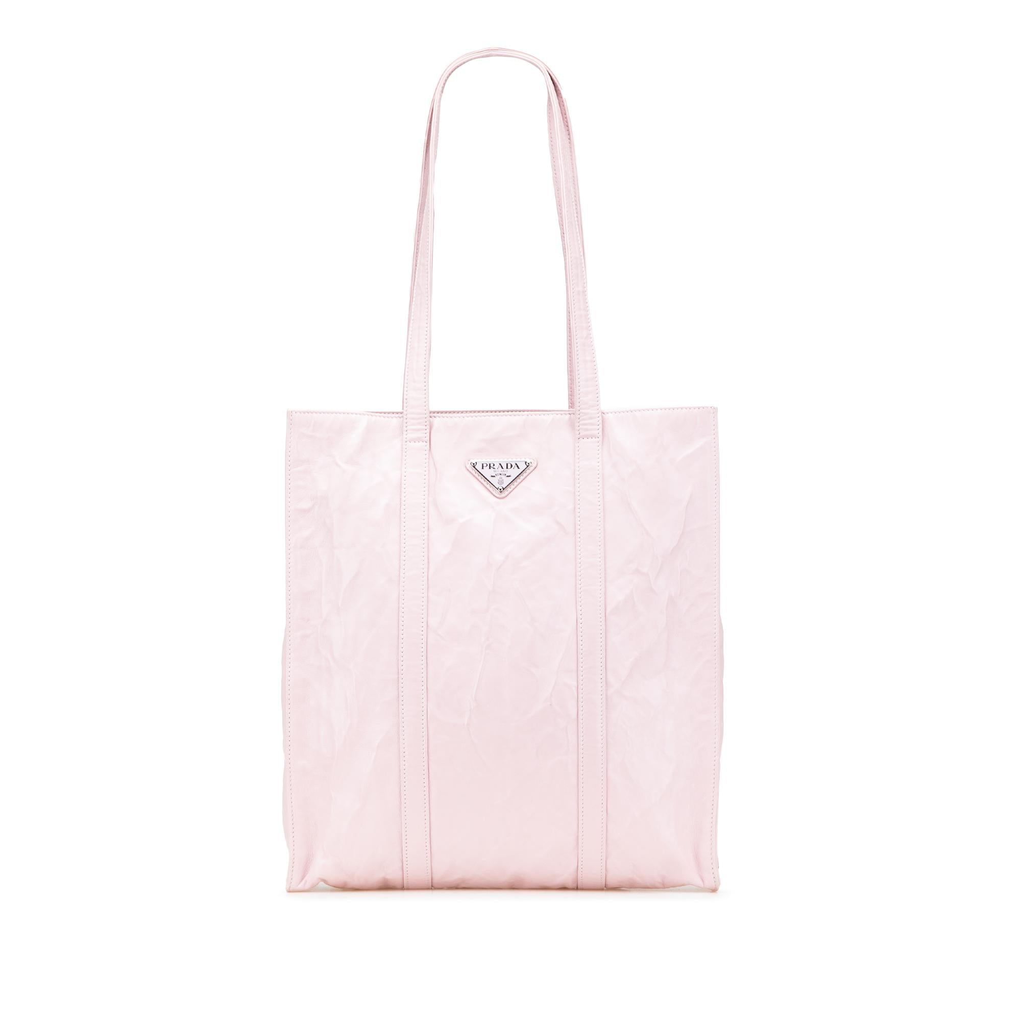 Prada Small Nappa Antique Tote