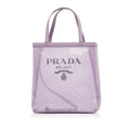 Prada Small Rete Paillettes Tote (SHG-sTPFny)
