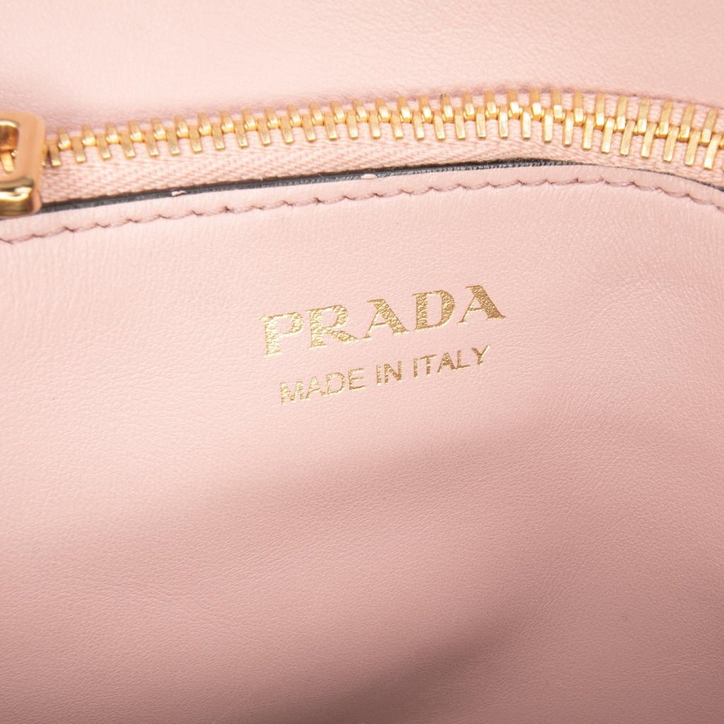 Prada Small Saffiano Cuir Monochrome Top Handle Tote