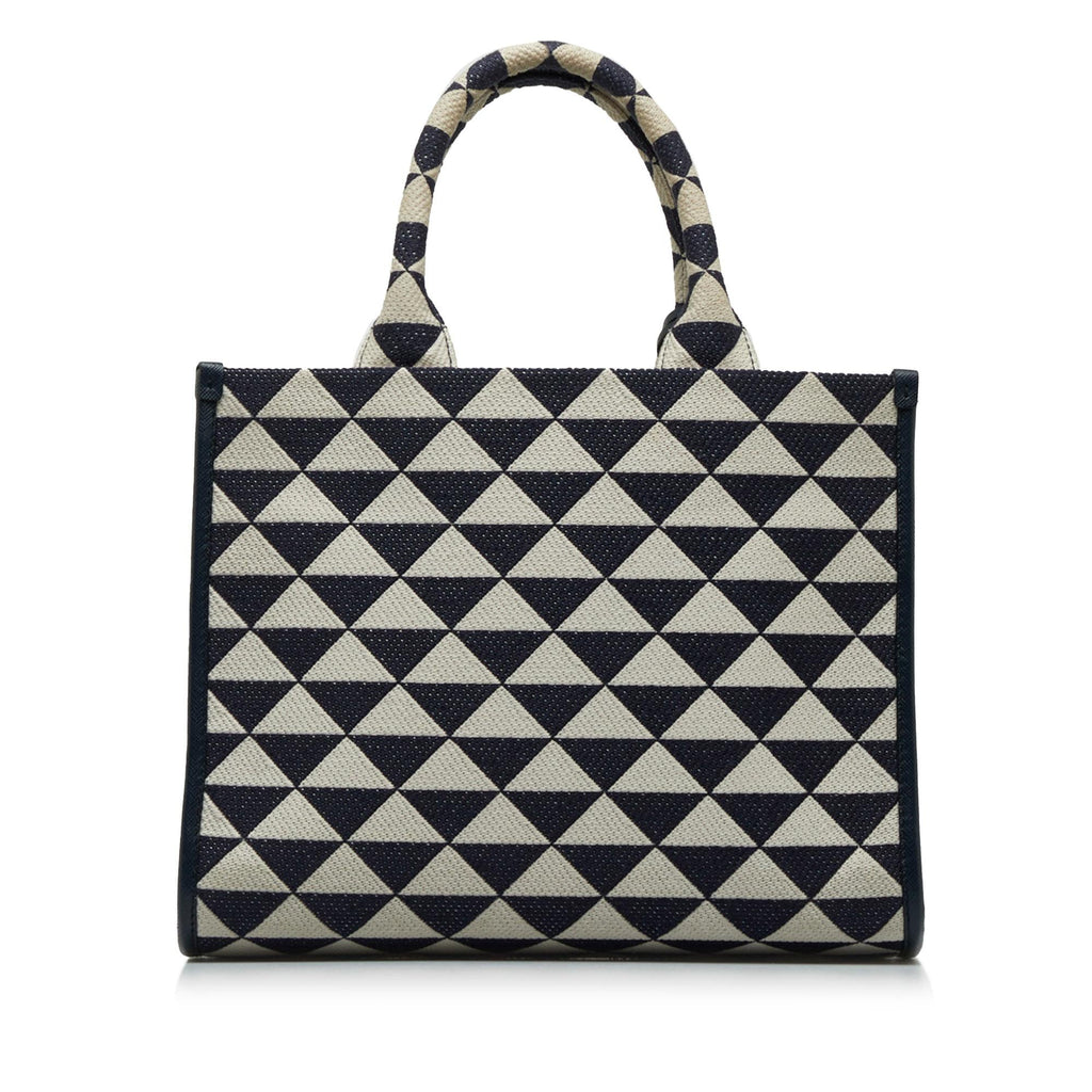Prada Small Symbole Triangolo Tote (SHG-hRk7cv)